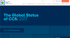 Desktop Screenshot of globalccsinstitute.com